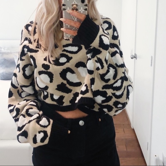 ASOS Sweaters - Cheetah Print Sweater